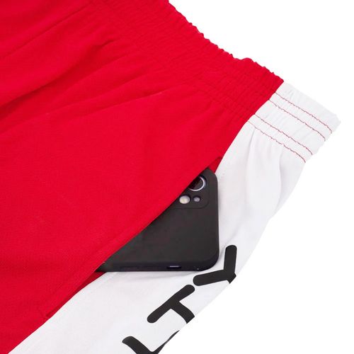 Bermuda Masculina Penalty 3x3 Pro c/ Bolso Vermelho
