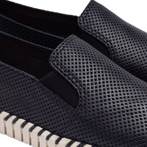 Tênis Feminino Bottero Twister Slip On Preto