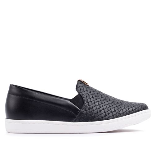 Tênis Feminino Modare Slip On Tressê Preto