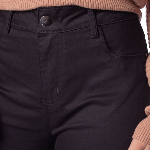 Calça Feminina de Sarja Max Denim Skinny Up Premium Preto