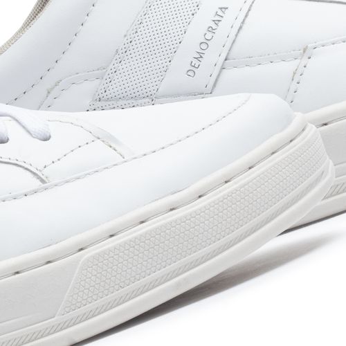 Tênis Masculino Democrata Denim Bold Branco