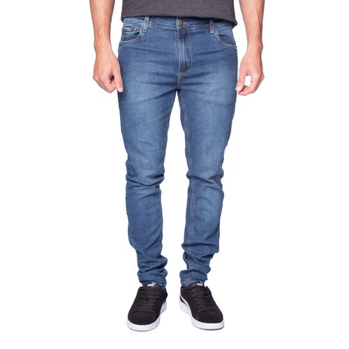 Calça Jeans Masculina Max Denim Slim Premium Azul