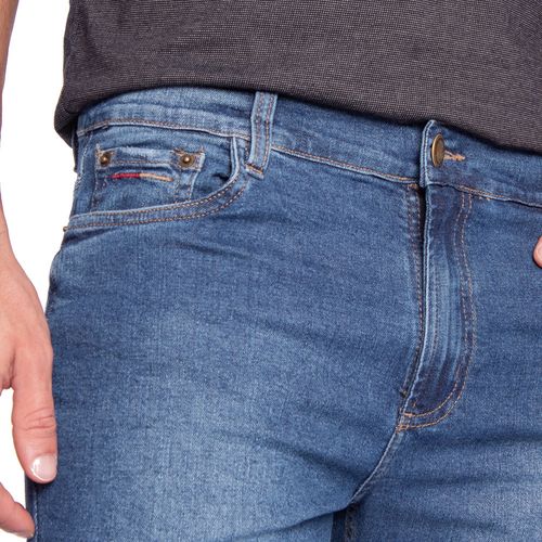 Calça Jeans Masculina Max Denim Slim Premium Azul