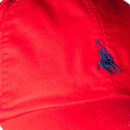 Boné Masculino Polo Team Vermelho