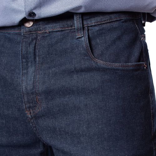 Calça Jeans Masculina Max Denim Slim Premium Azul Escuro