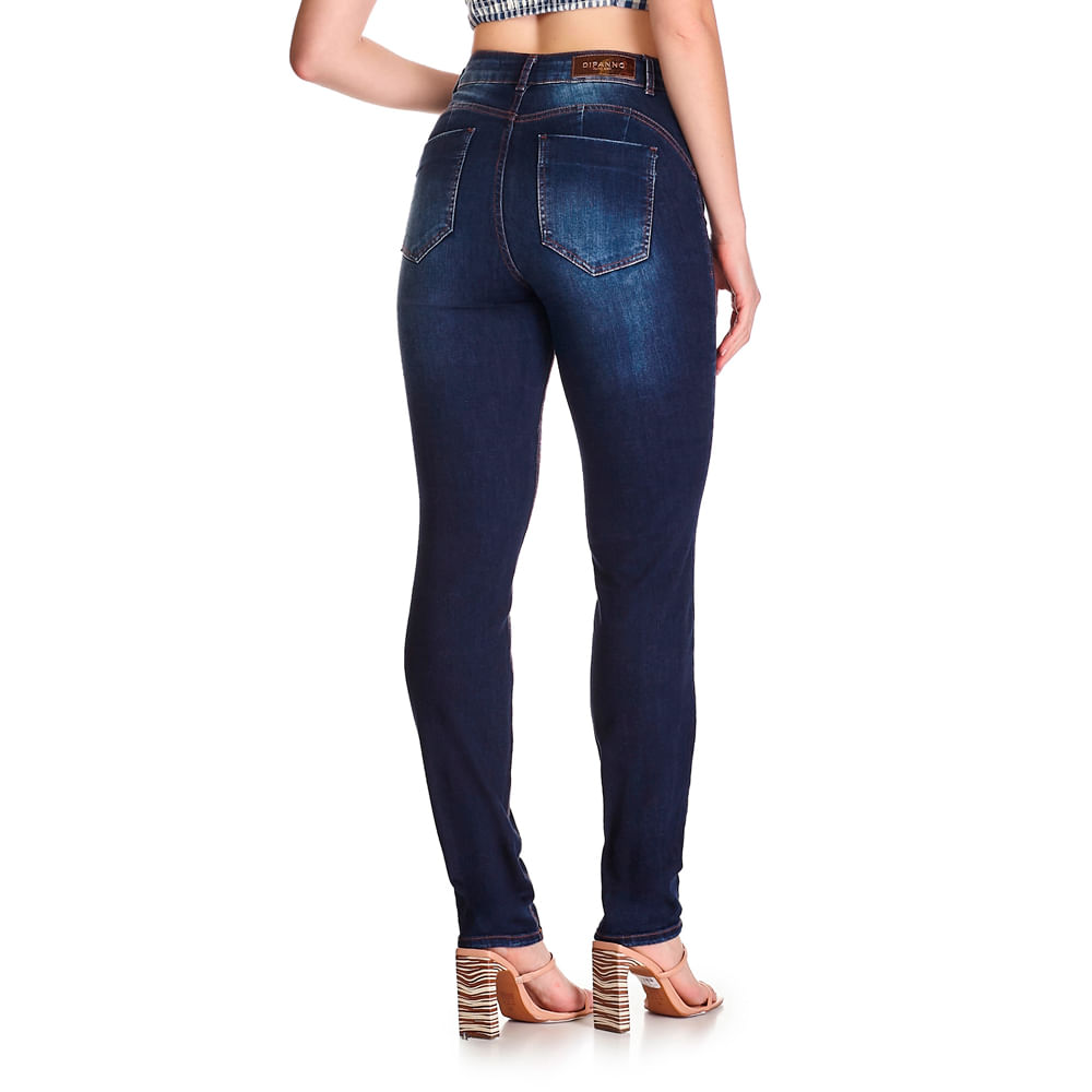 Calça Jeans Feminina Recuzza Reta Azul - 10622 - Estrela Mix - Uma Loja  Completa