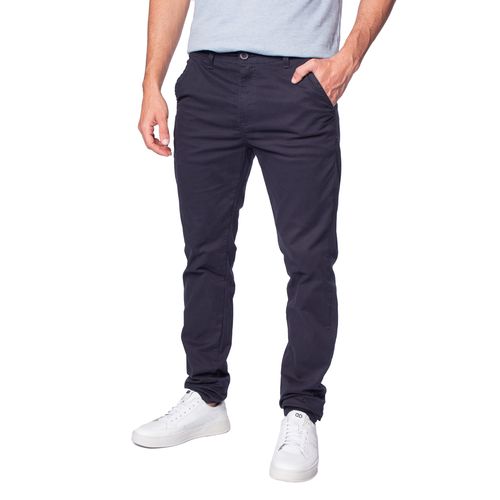 Calça de Sarja Masculina Max Denim Casual Fit Marinho