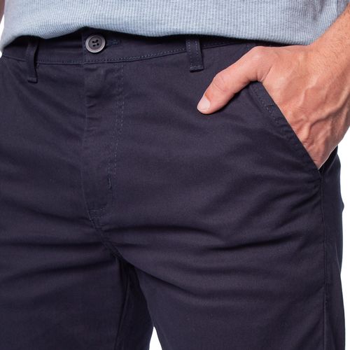 Calça de Sarja Masculina Max Denim Casual Fit Marinho