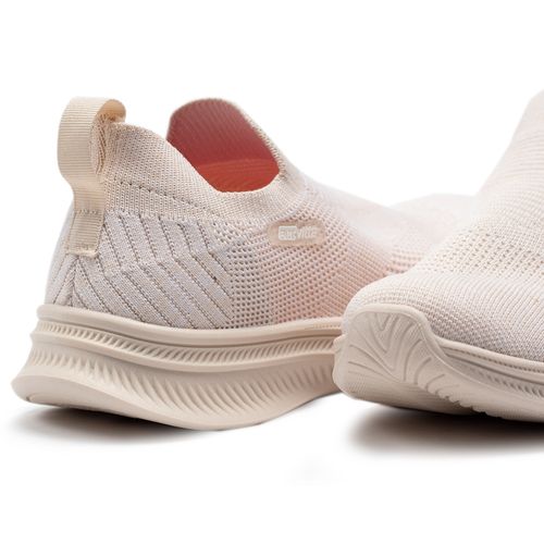 Tênis Feminino Actvitta Calc Fácil Off White