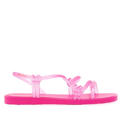 Sandália Rasteira Feminina Ipanema Solar Glitter Rosa