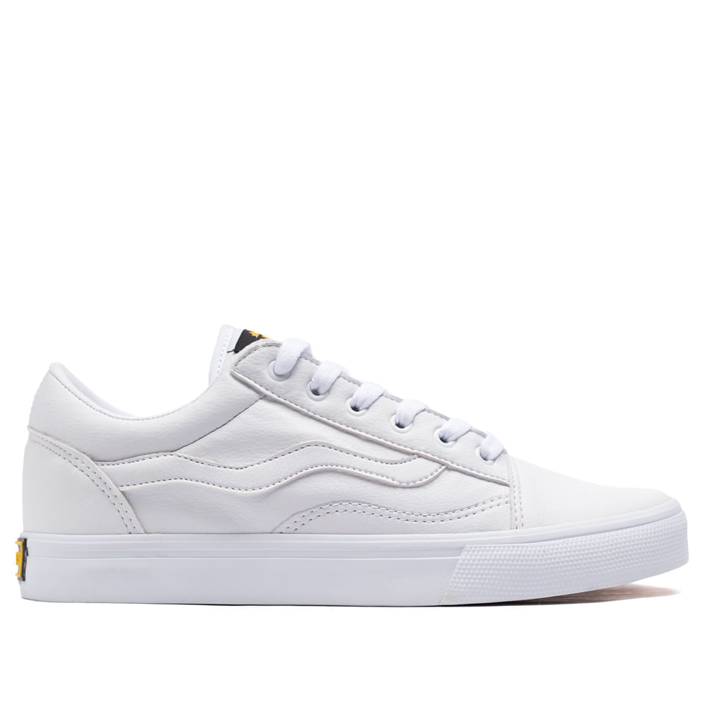 Tênis Unissex Mad Rats Old School PU Branco