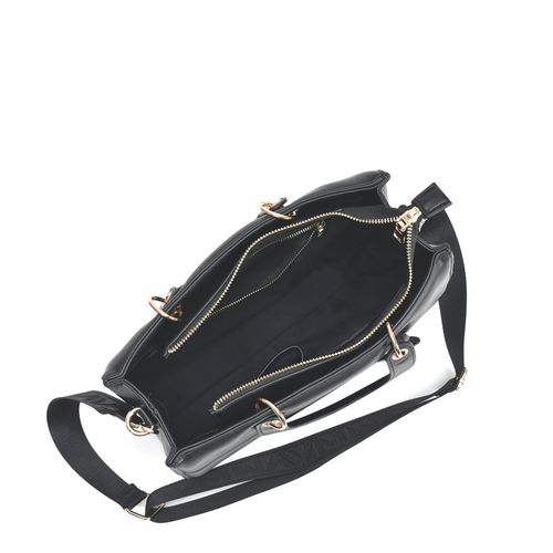 Bolsa Feminina Via Marte Acolchoada Grande Preto