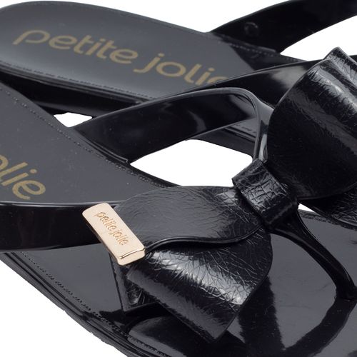 Chinelo Feminino Petite Jolie Lucky Preto