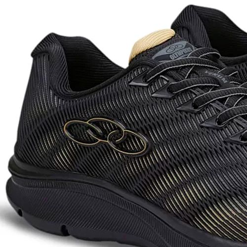 Tênis Masculino Olympikus Venum Preto/dourado