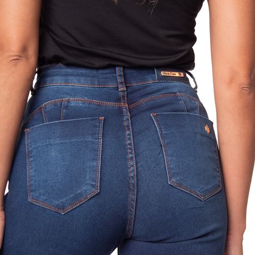 Calça Jeans Feminina Dipanno Levanta Bumbum Azul