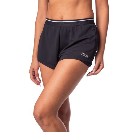 Short Feminino Fila Flow Elastic Preto/branco