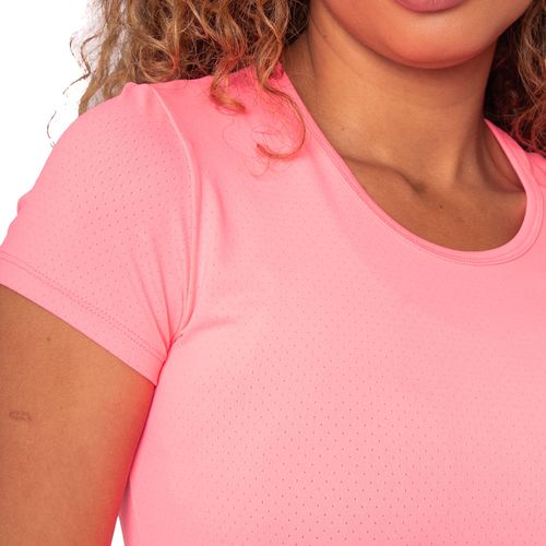 Blusa Feminina Estilo do Corpo Dry Peccato Rosa Neon