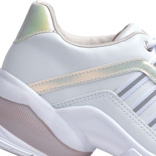 Tênis Feminino Ramarim Chunky Detalhe Perolado Branco