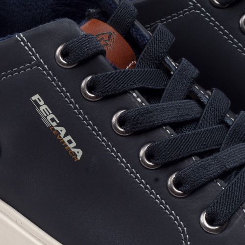 Sapatenis Masculino Pegada Washed Marinho