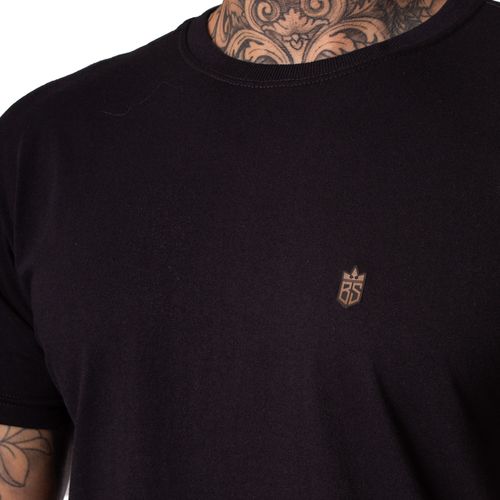 Camiseta Masculina Over Surf Brook Básica Preto