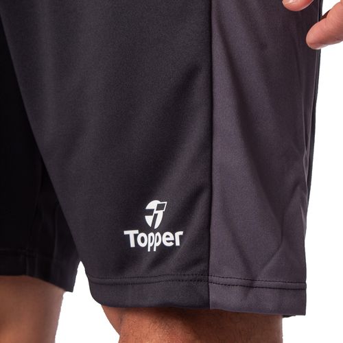 Calção Masculino Topper Classic Color II Preto/cinza