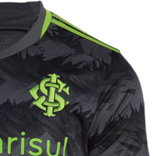 Camisa Masculina Adidas Internacional III 23/24 Cinza/verde