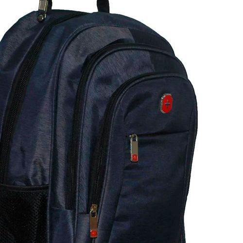 Mochila Executiva Swissland Notebook Mesclada Marinho