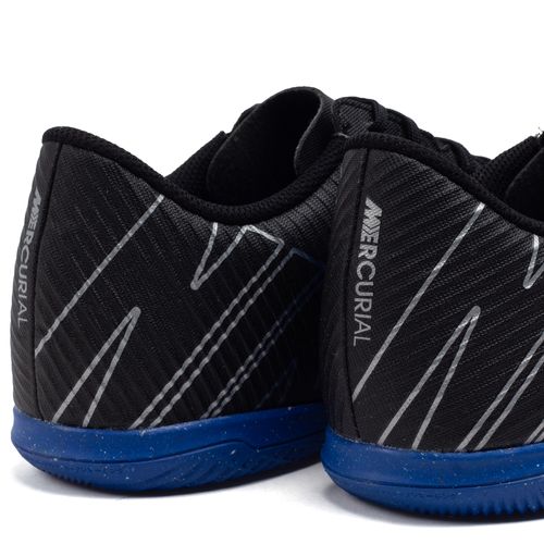 Chuteira Futsal Nike Mercurial Vapor 15 Club IC Preto/azul