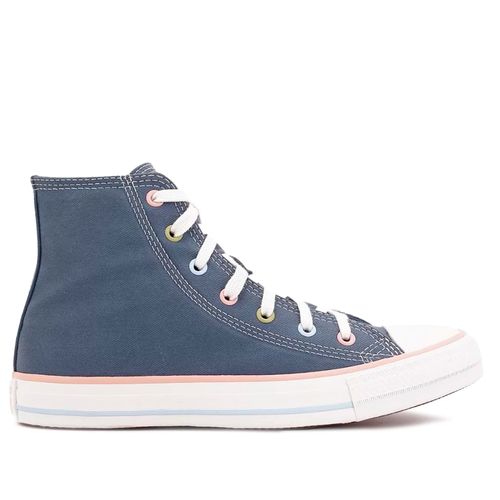 Tênis Feminino Converse Chuck Taylor All Star Hi Vintage Remastered Azul