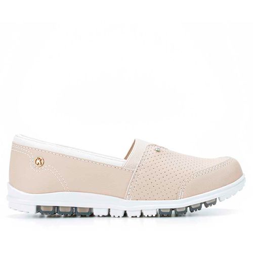 Tênis Feminino Kolosh Slip On Bege Claro
