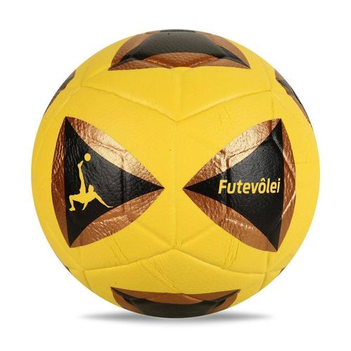 Bola de Futevôlei Topper Oficial Amarelo/preto