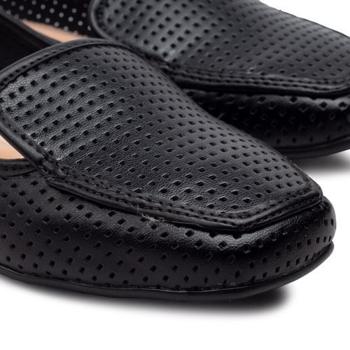 Sapatilha Feminina Moleca Perfuros Preta