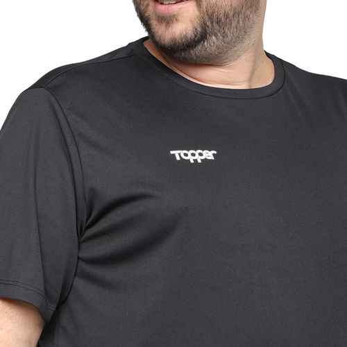 Camisa Masculina Topper Plus Size Classic Preto