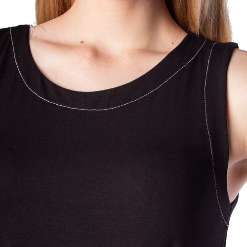 Vestido Midi Feminino Cardium Lua Preto