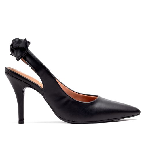 Sapato Scarpin Feminino Vizzano com Laço Preto