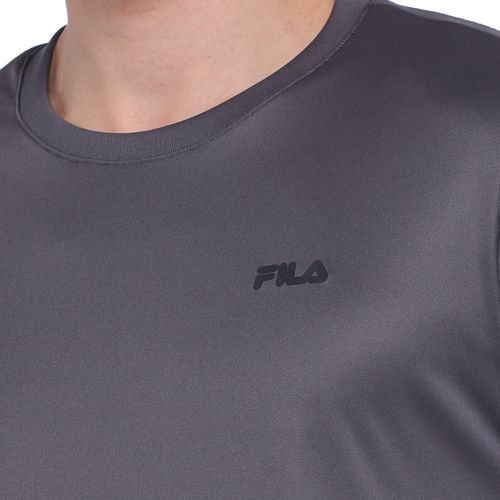 Camiseta Masculina Fila Basic Sports Polygin Cinza Escuro