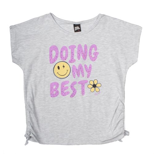 Blusa Infantil Boca Grande Cinza Claro