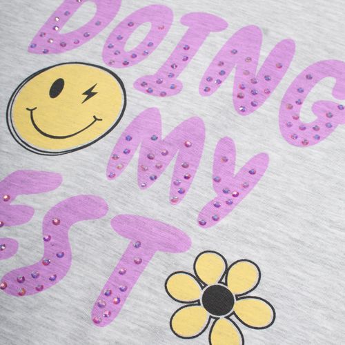 Blusa Infantil Boca Grande Cinza Claro
