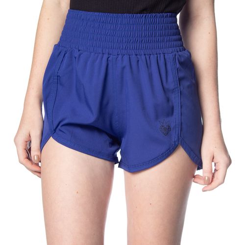 Short Feminino Over Surf Boxer Azul