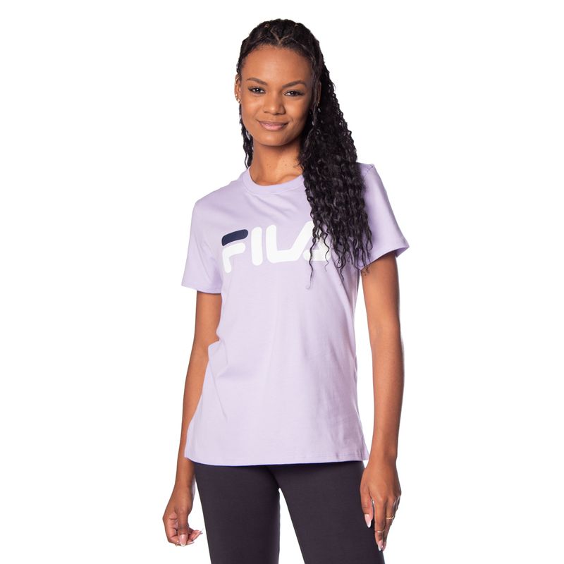 T shirt best sale feminina fila