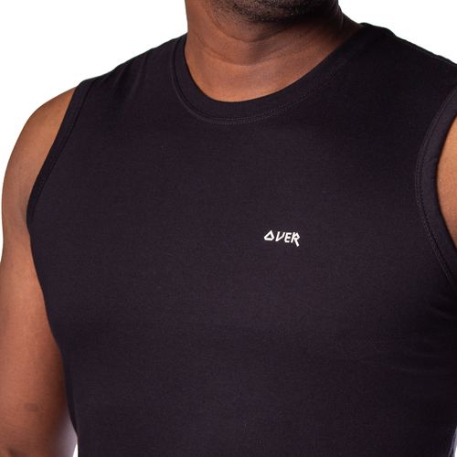 Regata Masculina Over Surf Básica Preto