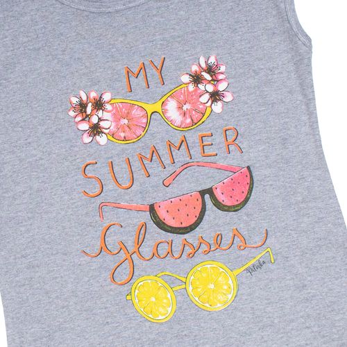 Blusa Infantil Pitiska Summer Cinza