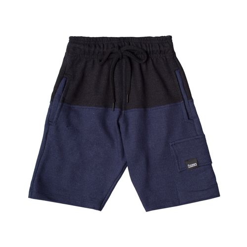 Bermuda Infantil Over Surf  Menino Preto/azul