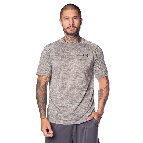 Camiseta Masculina Under Armour Tech 2.0 Mesclada Verde