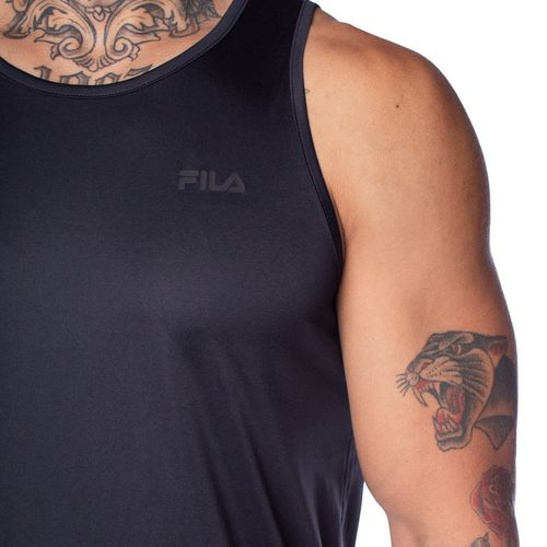 Regata Masculina Fila Basic Sports Polygin Preto