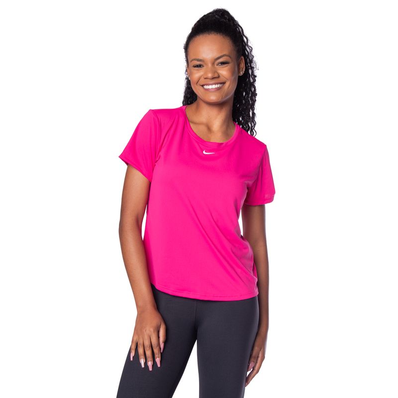 Camiseta Nike One Dri-FIT Slim - Feminina - Rosa - Titanes Esportes -  Camisas do Flamengo, Artes Marciais e muito mais