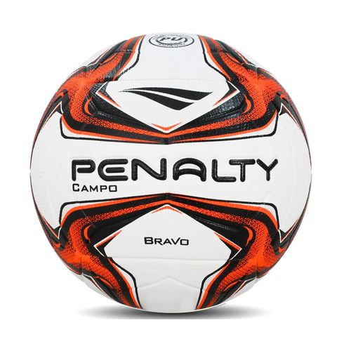 Bola de Futebol de Campo Penalty Bravo XXIV Branco/laranja