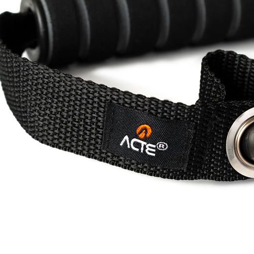 Extensor Acte Master Para Braços e Pernas Resistência Forte Preto/cinza