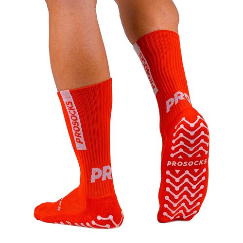 Meia de Futebol ProSocks UltraGrip Vermelho