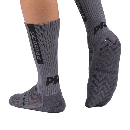 Meia de Futebol ProSocks UltraGrip Cinza